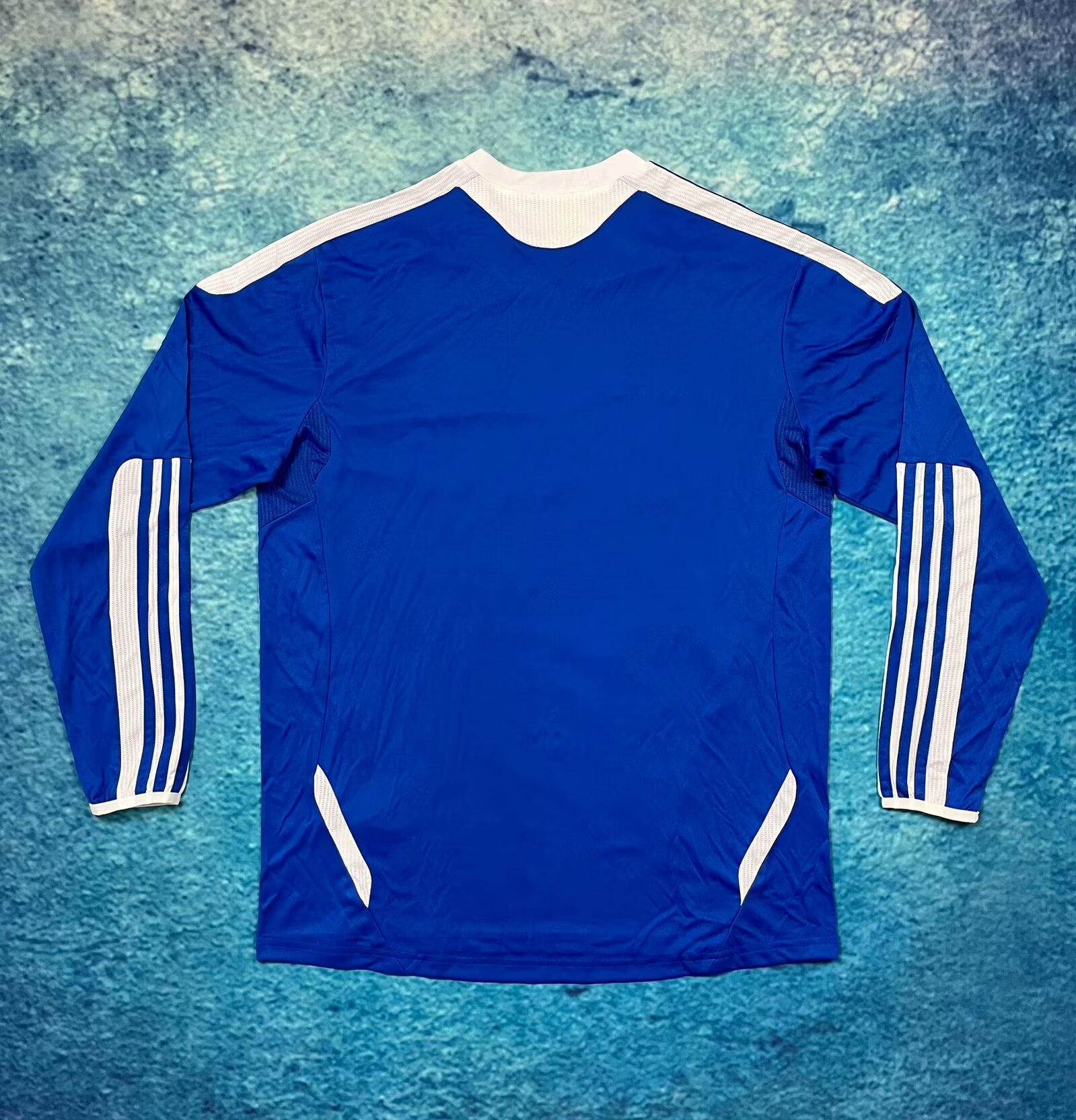 Retro 2011-2012 Chelsea Home Long Sleeve Football T-Shirt Thai Quality