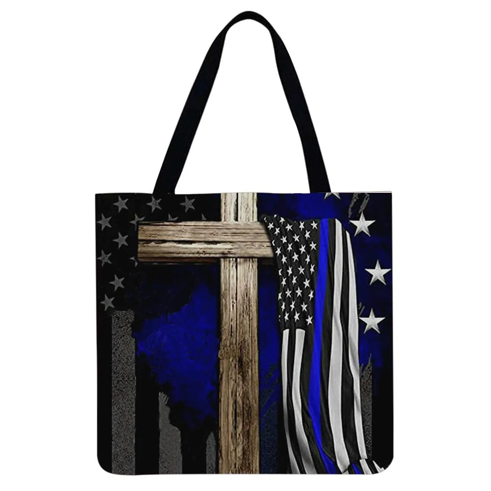 Linen Tote Bag -  Christ