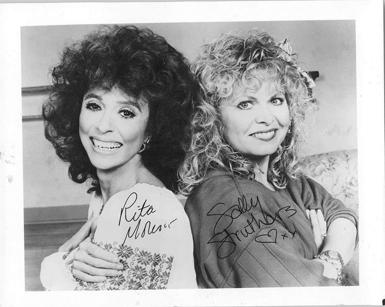 Rita Moreno & Sally Struthers Signed Autographed The Odd Couple