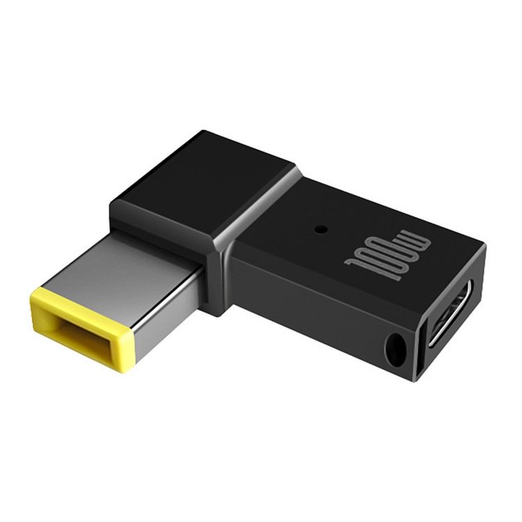 Type C Female to Male PD 100W Fast Charging Adapter for Lenovo Thinkplus PC