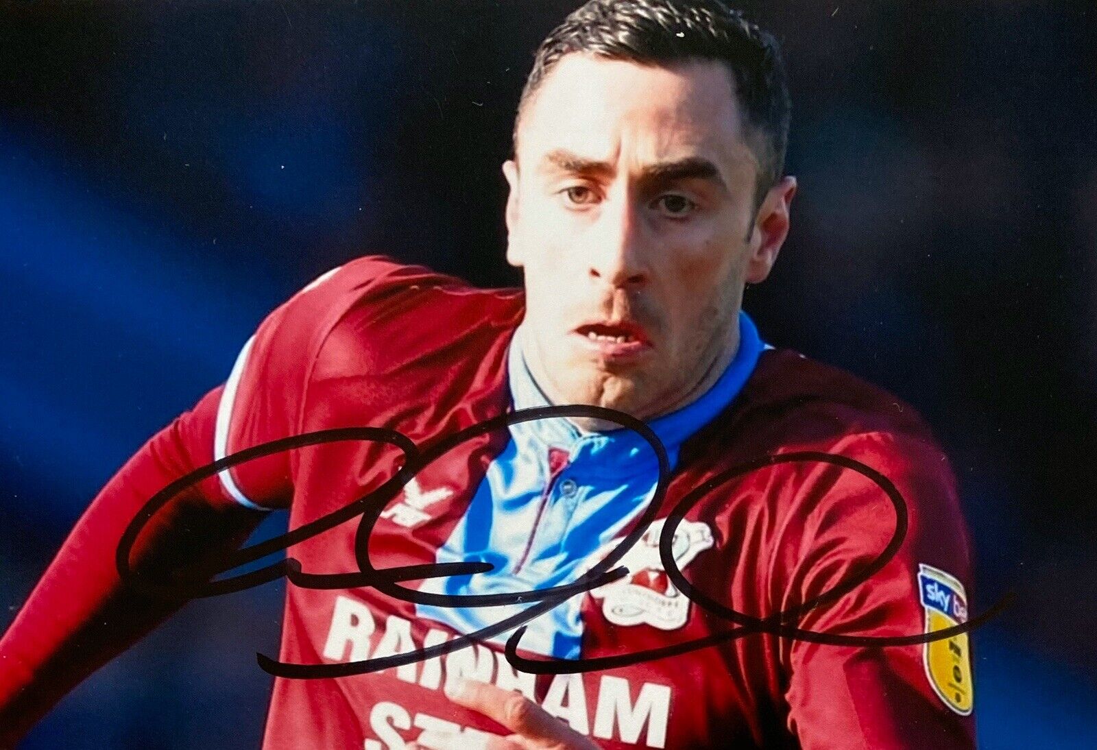 Lee Novak Genuine Hand Signed 6X4 Photo Poster painting - Scunthorpe United 2