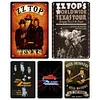 (Multi Style)ZZ Top - Metal Tin Signs(8*12Inch/12*16Inch)
