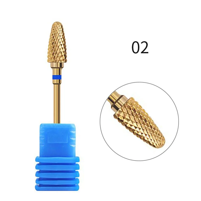 1Pcs Carbide Tungsten Nail Drill Bit Manicure Drill For Milling Cutter Electric Machine Nail Files Buffer Nail Art Equipment-Nail Inspo