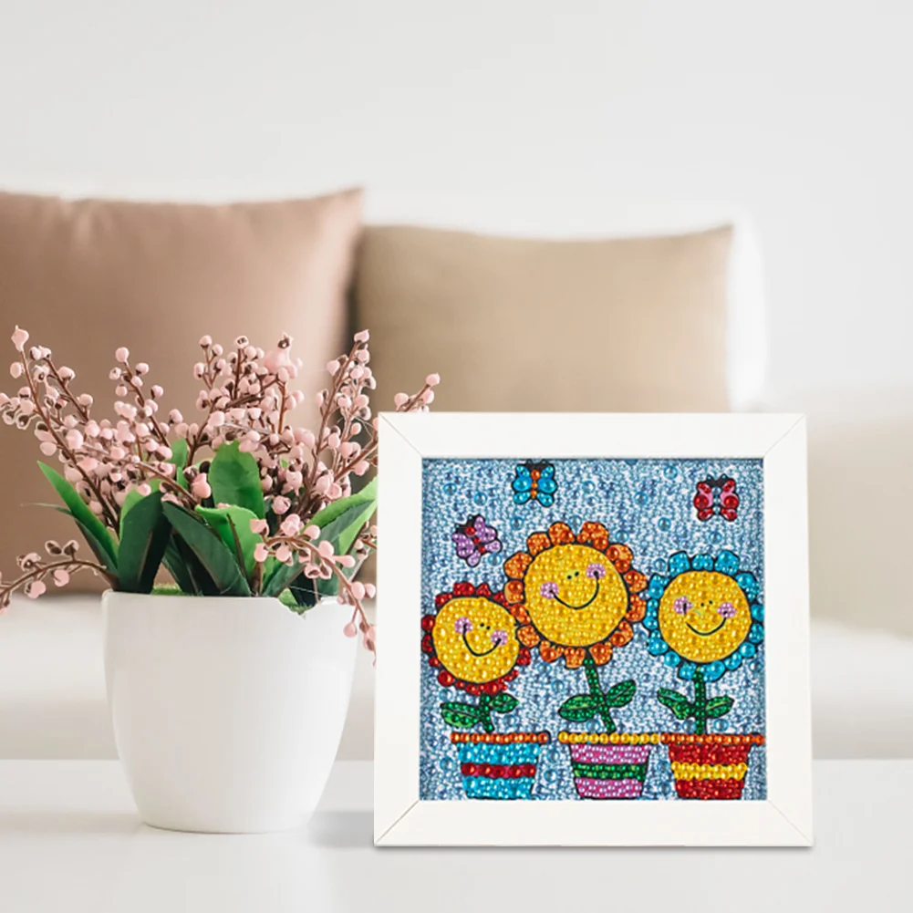 Diamond Painting - Full Crystal Rhinestone - Flower(18*18cm)【Without Frame】