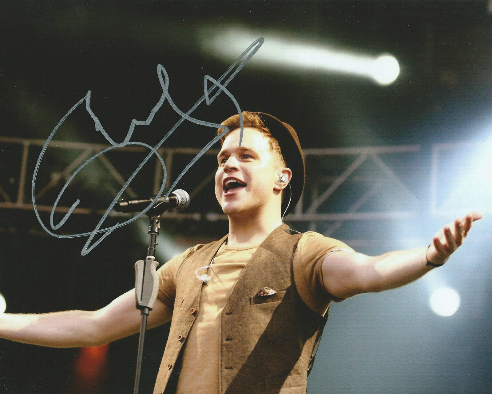 **GFA Army of Two *OLLY MURS* Signed 8x10 Photo Poster painting O4 COA PROOF!**