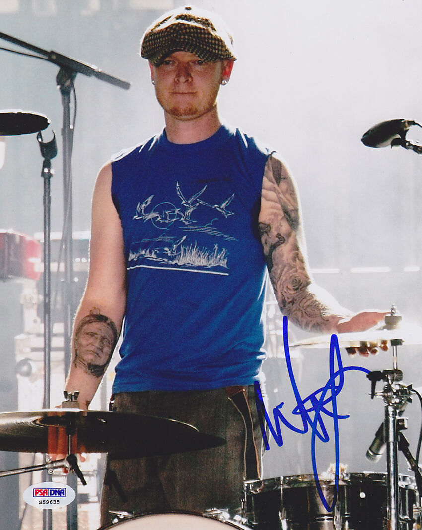 Rick Woolstenhulme Jr. SIGNED 8x10 Photo Poster painting Drummer Lifehouse PSA/DNA AUTOGRAPHED