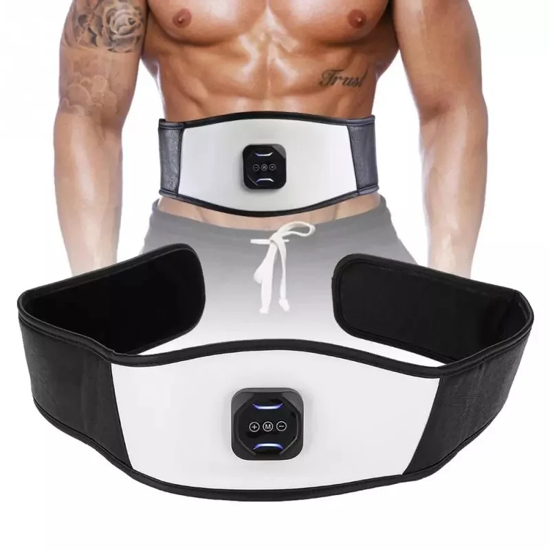 Intensity Massager Toning Belt Adjustable Abdominal Muscle Stomach Stimulator Body Mass Anti Cellulite Body Relax Fat Burner