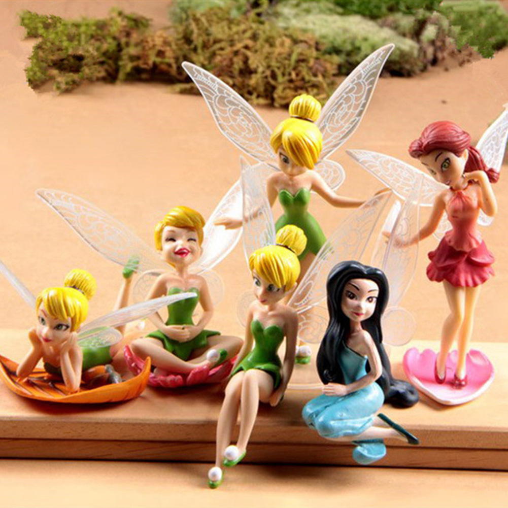 

6pcs Miniature Fairy Figures Ornaments, 501 Original