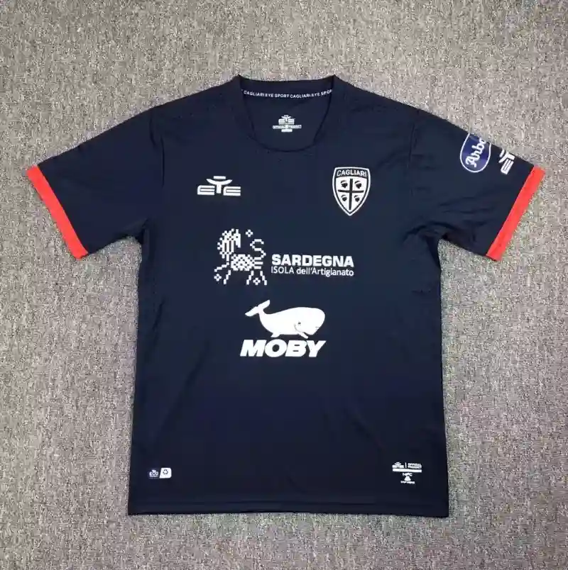 23/24 Cagliari Calcio Soccer Jersey Second Away