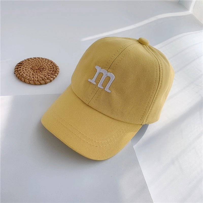 Children’s Hat Baby Spring And Autumn Cap Korean Letter Embroidery Boys Autumn And Winter Girls Kids Baseball Cap