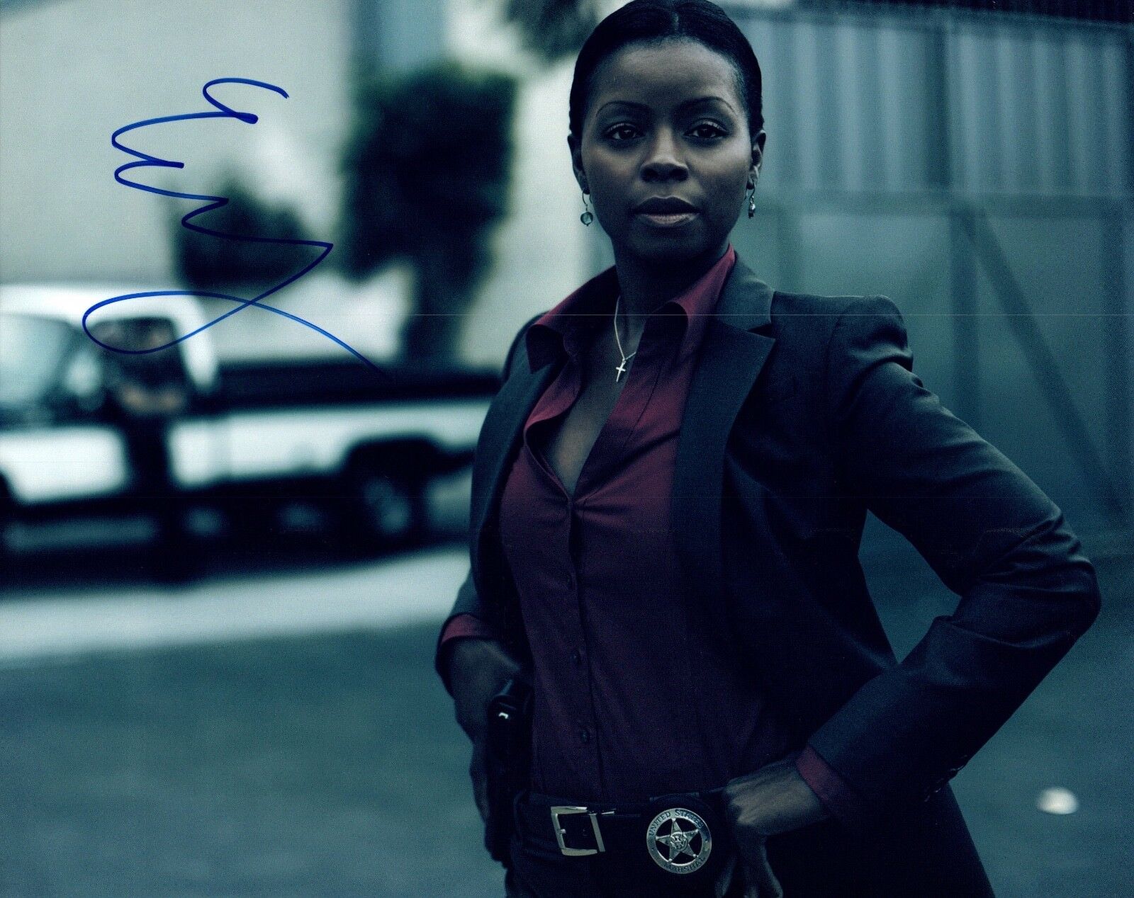 Erica Tazel Signed Autographed 8x10 Photo Poster painting Justified COA AB