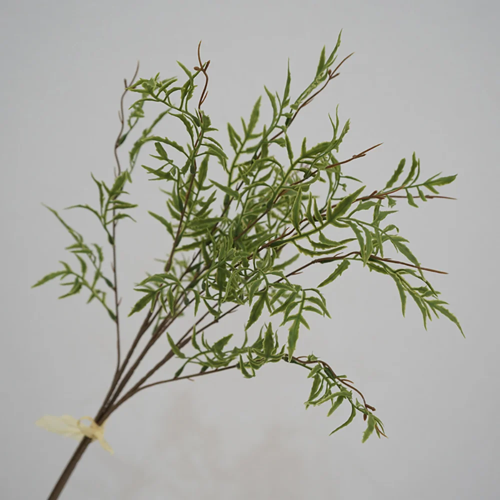 Mori simulation fern grass flower arrangement home photography props