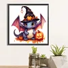 (40*40cm)Halloween Pterosaur - Full Round Drill Diamond Painting