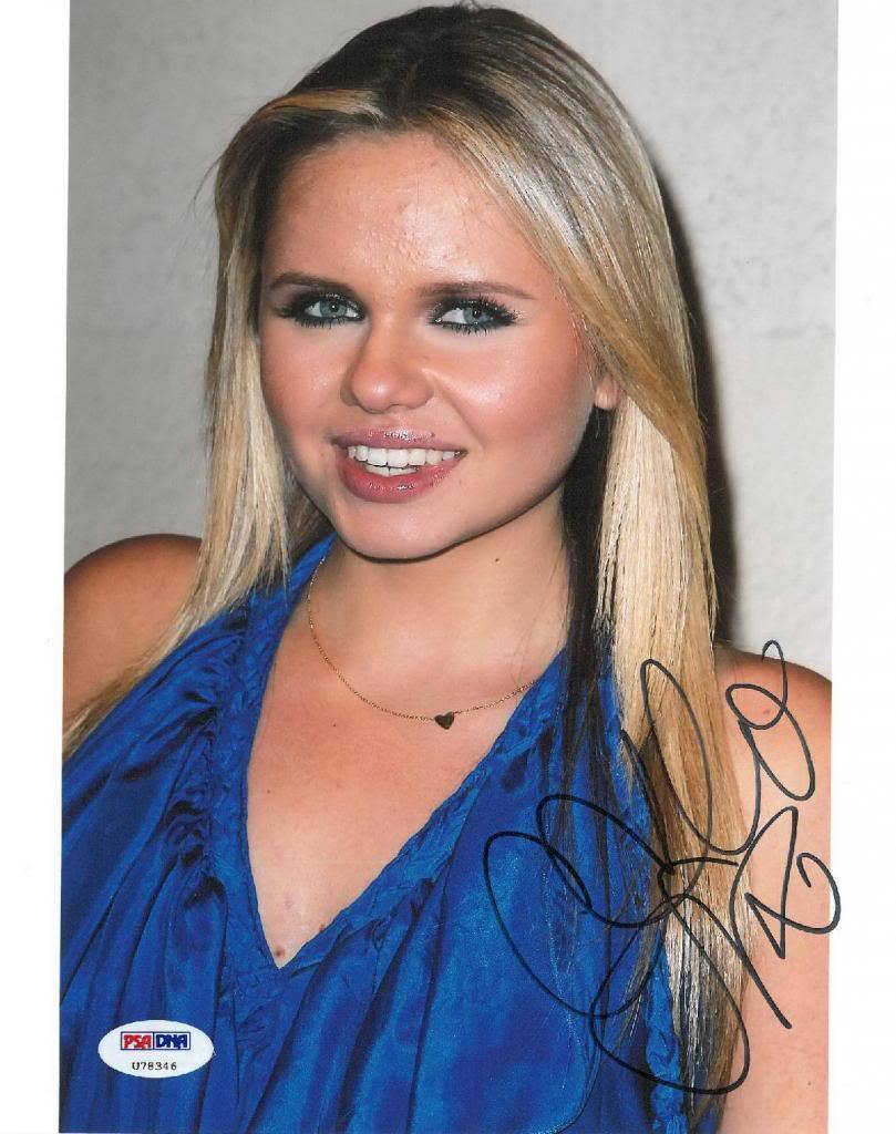 Allie Simpson Signed Authentic Autographed 8x10 Photo Poster painting (PSA/DNA) #U78346