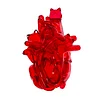 Cat Heart 4 Cats Form A Heart Dark Gift Soft Plastic Toy Home Decoration
