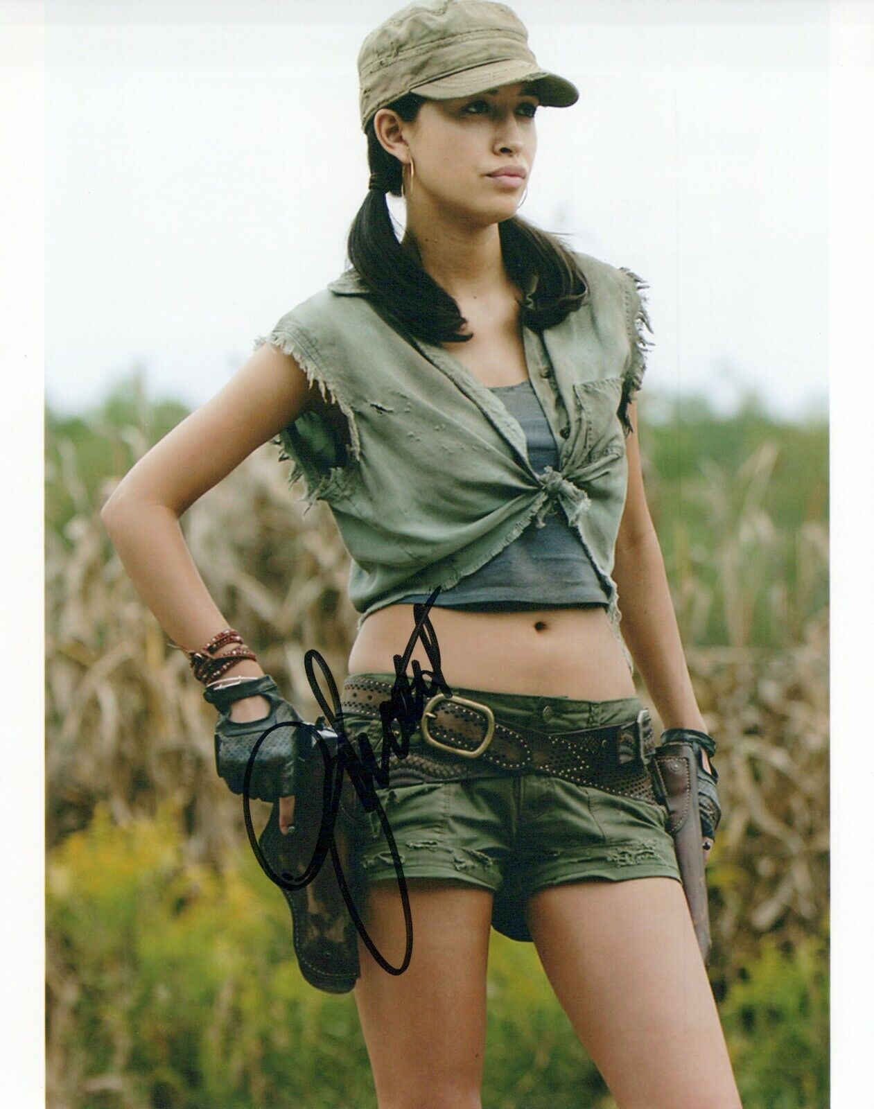 Christian Serratos The Walking Dead autographed Photo Poster painting signed 8x10 #5