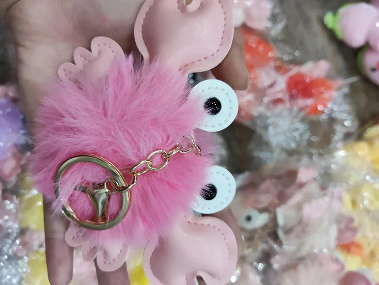 Cartoon Cute Crab Keychain Pendant JackMacry 