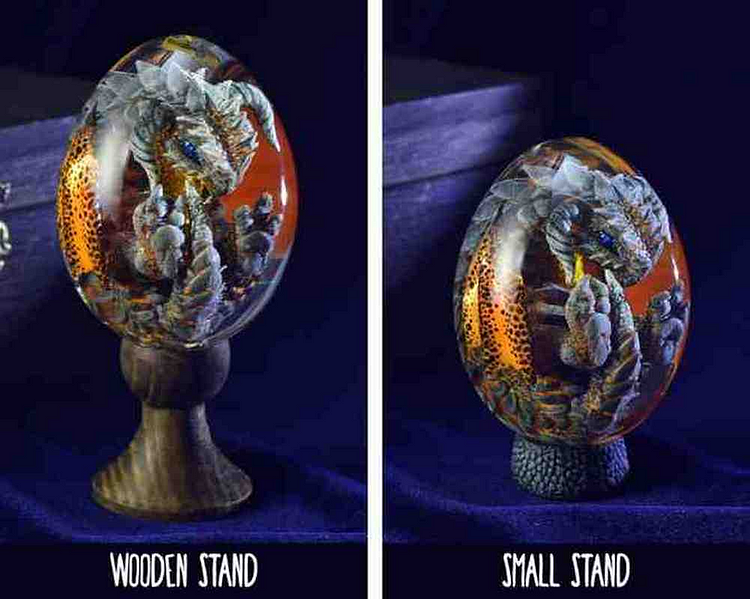 Lava Dragon Egg, Night Light, Baby Dragon, Transparent Dragon's Egg, Fire Pocket Dragon, Wyvern Embryo, Easter Stuff, Will MADE TO ORDER