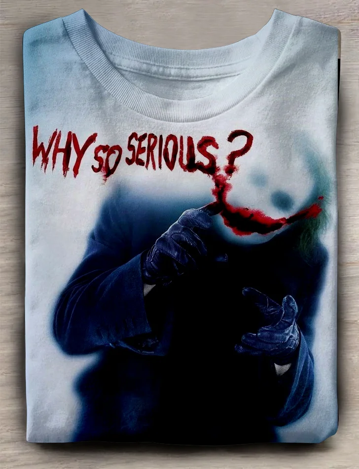 Eagerlys Why So Serious T-shirt Eagerlys