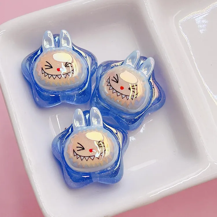 Mini Cute Star Character Beads for DIY