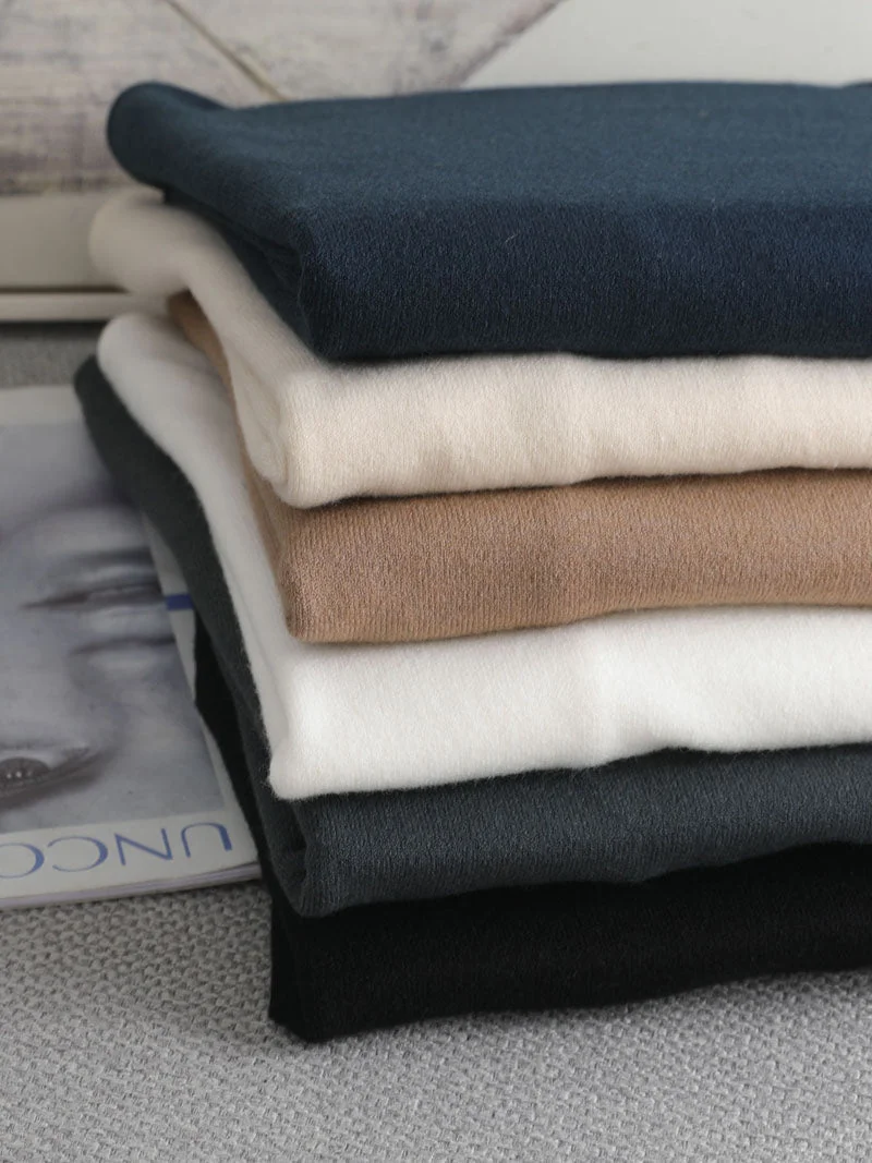 Basic Loose soft solid color turtleneck Sweater Pullover Women Casual Long Sleeve chic bottom Sweater Female Jumpers top