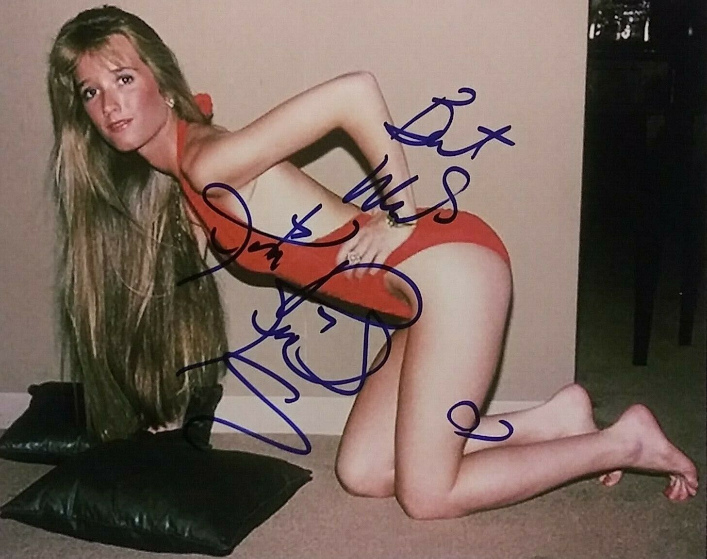 Kim Richards signed 8 x 10