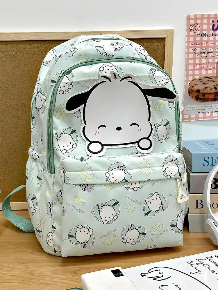 Brownm Characters Backpack