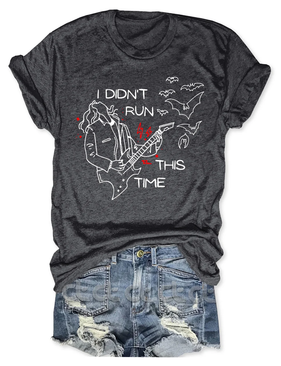 I Didn't Run This Time Stranger things T-Shirt