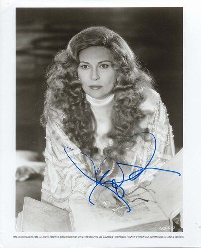 Faye Dunaway genuine autograph Photo Poster painting 8x10