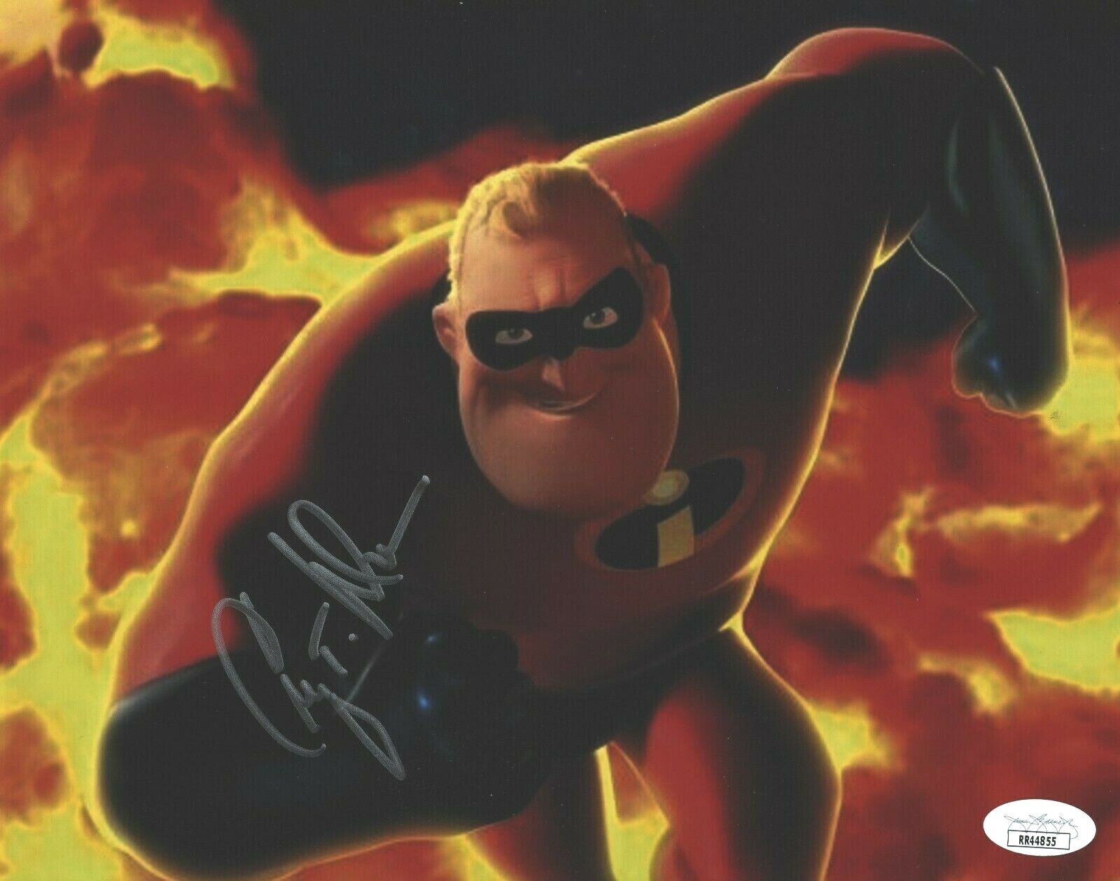 Craig T. Nelson REAL SIGNED The Incredibles Movie Character Photo Poster painting #1 JSA COA