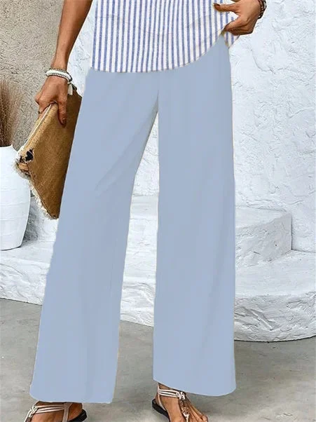 Women's Sleeveless Square Collar Striped Graphic Printed Casual Set