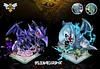 Red-Eyes Black Dragon & Blue-Eyes White Dragon - Duel Monsters/ Yu-Gi-Oh! Resin Statue - WASP Studios