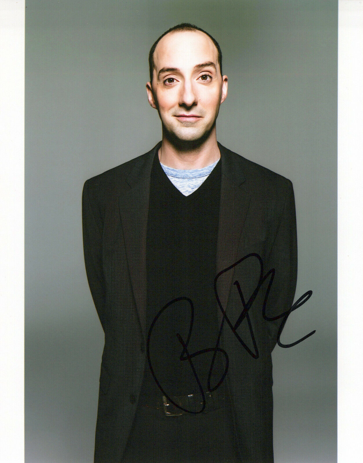 Tony Hale head shot autographed Photo Poster painting signed 8x10 #1