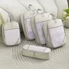 5Pcs Compressible Storage Bag Waterproof Travel Duffel Bag Lightweight Suitcase