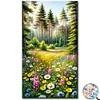 Landscape- Round/Square AB Drills Diamond Painting(45x75cm)