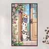 Cat-11CT Stamped Cross Stitch 52*83cm/20.47*32.68in (Big Size) tapestrymarket