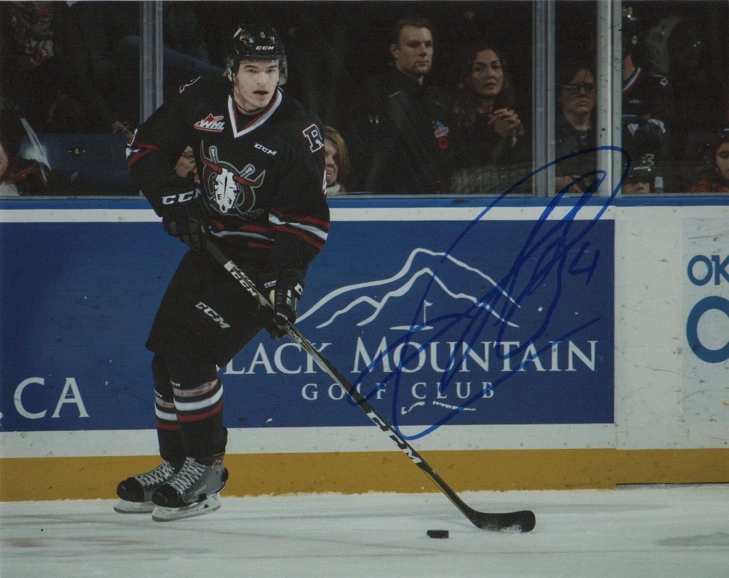 Red Deer Rebels Alexander Alexeyev Autographed Signed 8x10 WHL Photo Poster painting COA #4