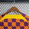2023/2024 Barcelona Training Wear Striped Plaid Jersey love fball