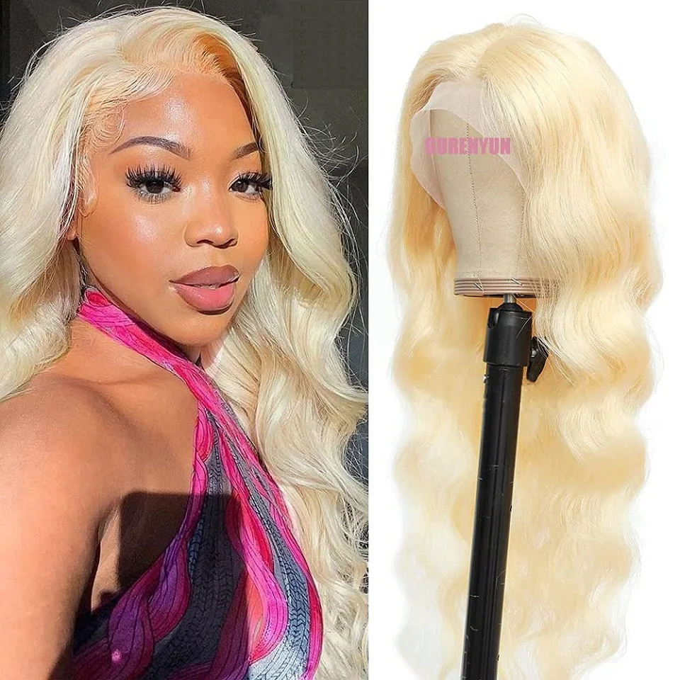 Jewtribute Hair®| Blonde Lace Frontal  Brazilian Body Wave Wig 