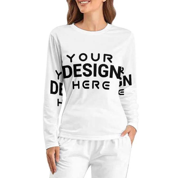 Personalized Design Women's Pajama Top Full Print