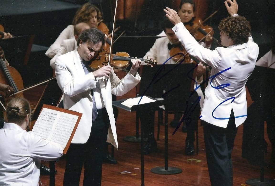 Pablo Heras-Casado CONDUCTOR autograph, In-Person signed TOP Photo Poster painting