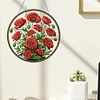 Diamond Painting PVC Glass Art Colorful Pattern Pendant Hanging Suncatcher for Indoor Outdoor