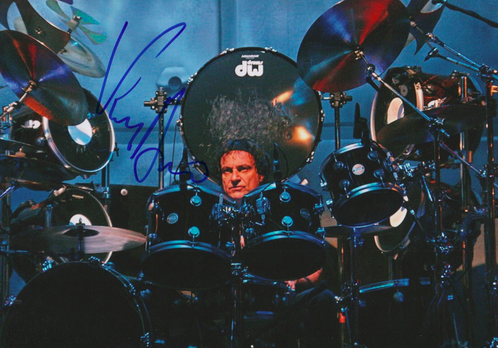 Vinnie Appice signed 8x12 inch Photo Poster painting autograph