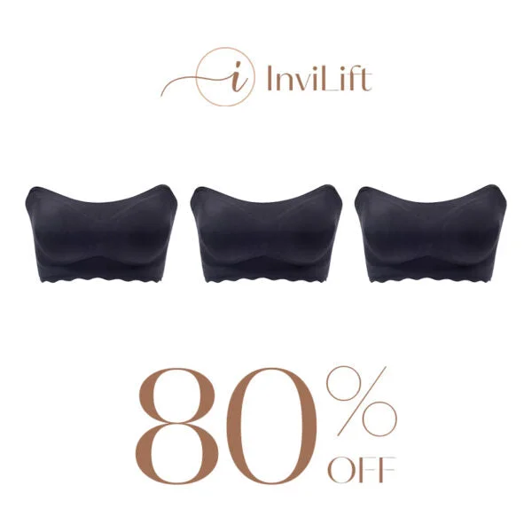 InviLift - Plus size Sexy Strapless Invisible Push Up Bra