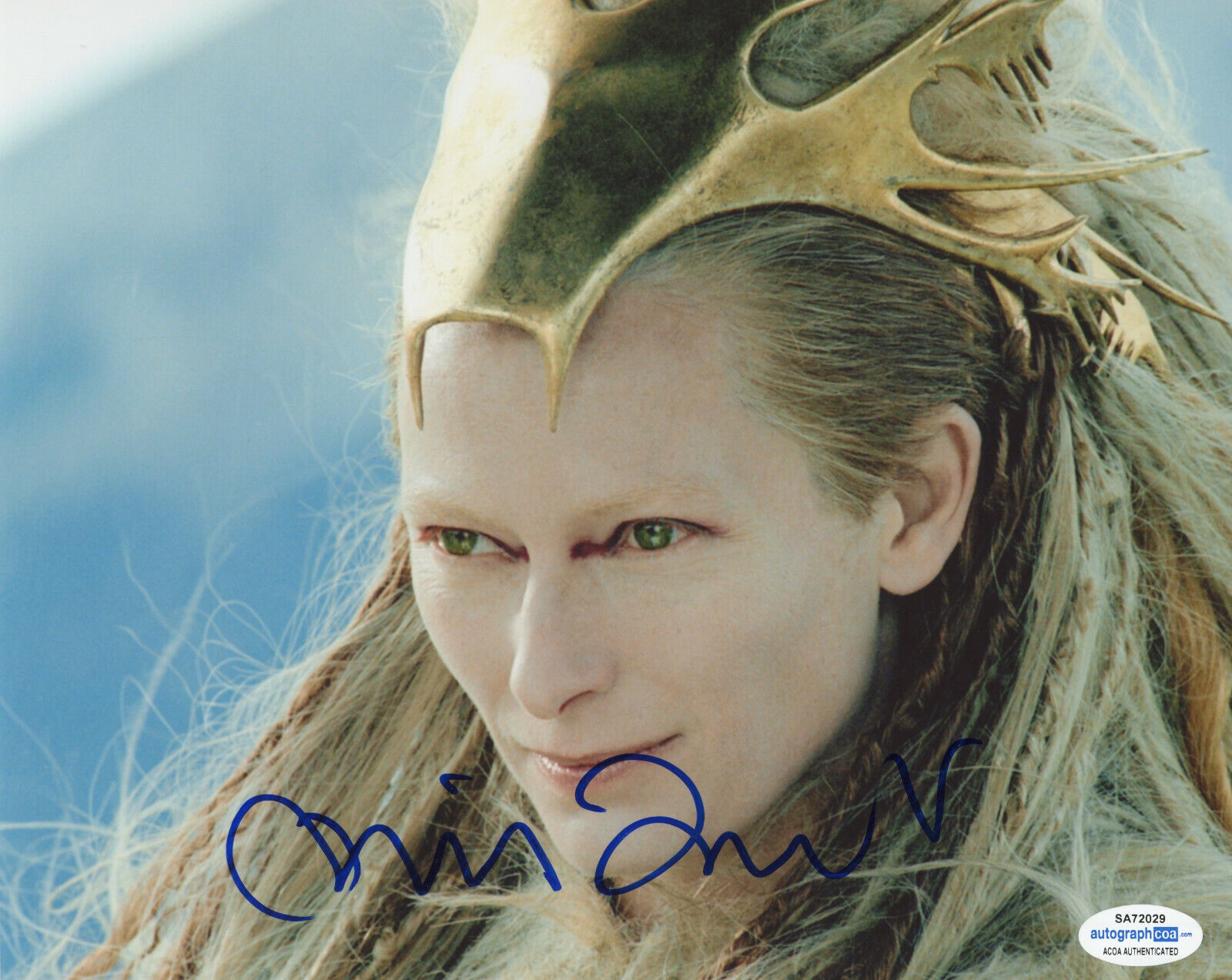 TILDA SWINTON SIGNED THE CHRONICLES OF NARNIA