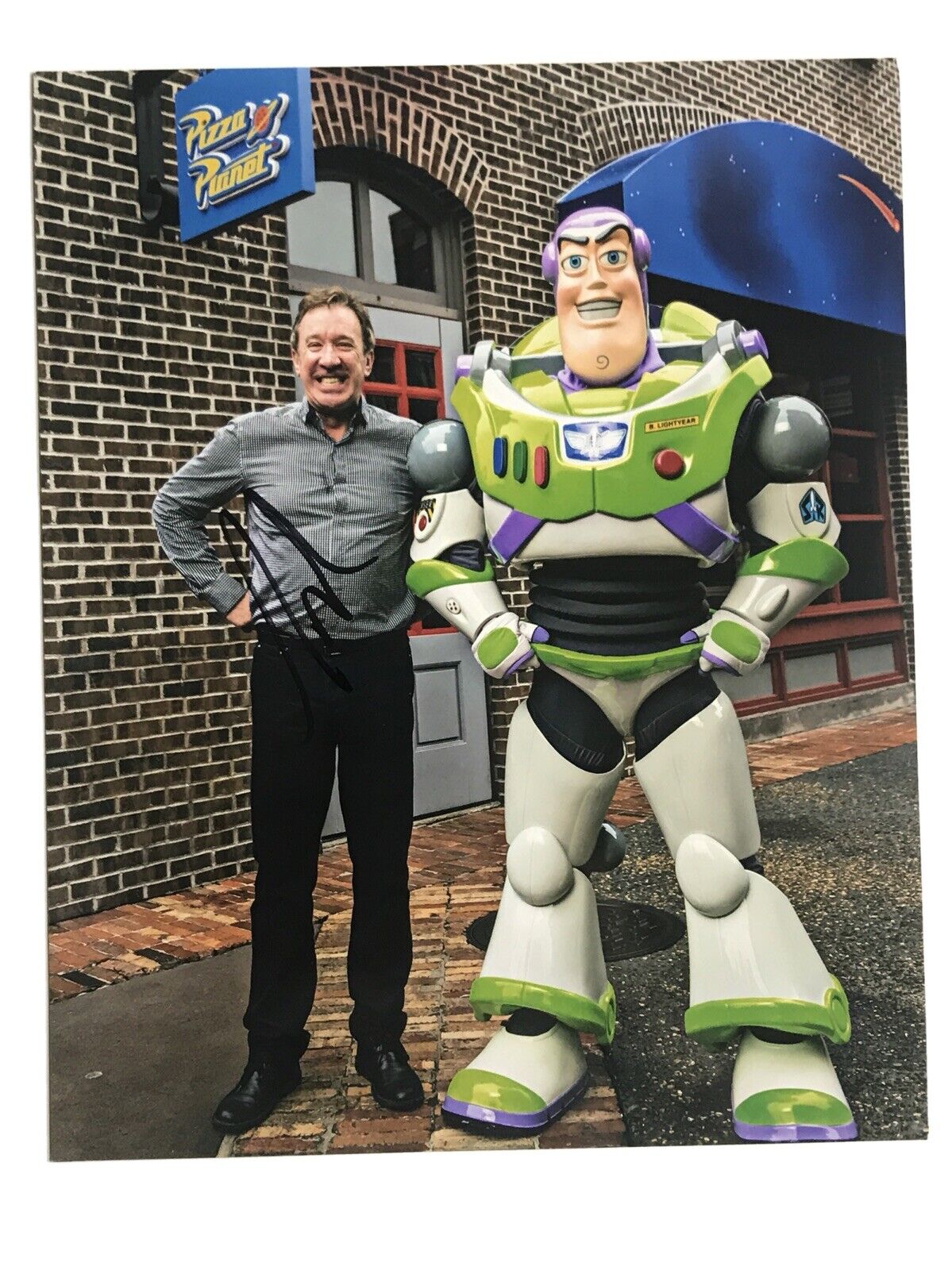 Tim Allen Signed Photo Poster painting Toy Story Home Improvement 8x10 Buzz Lightyear