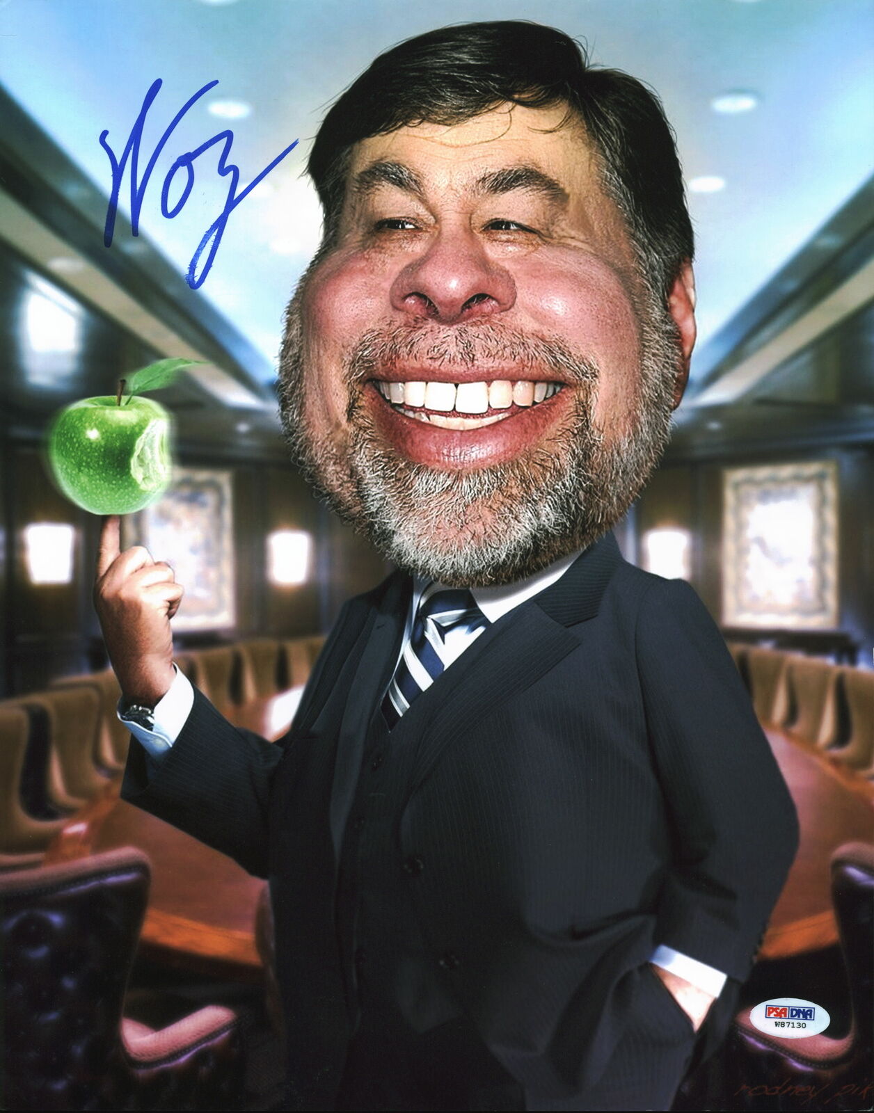 Steve Wozniak Authentic Signed 11x14 Photo Poster painting Autographed PSA/DNA #W87130