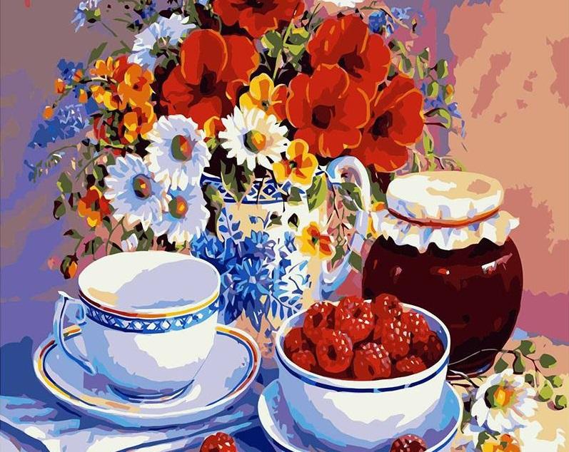 

Flower Fruits – Paint By Numbers - 40*50CM, 501 Original