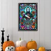 (40*60cm)Halloween Horror Tarot - Full Round Drill Diamond Painting