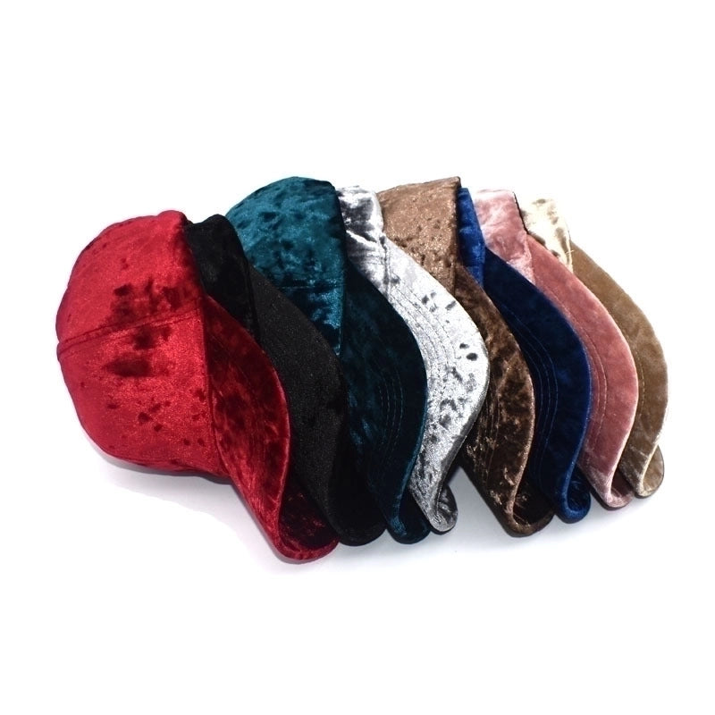 Unisex Fashion Solid Color Curved Eaves Baseball Cap